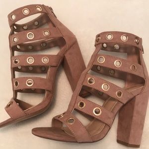Embellished Heels (worn once)